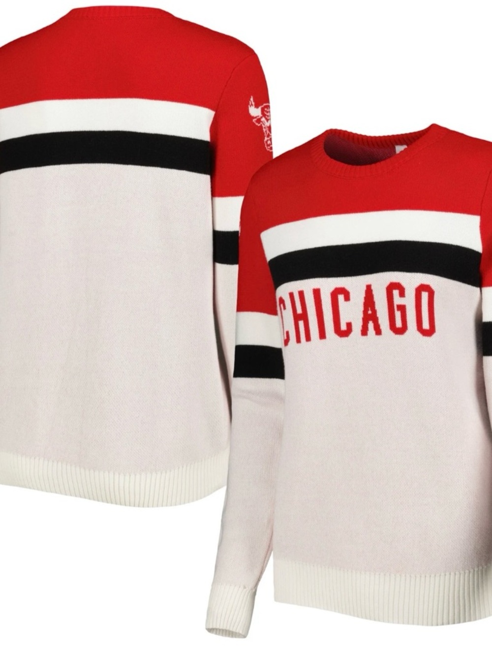 Lusso Women’s NBA Chicago Bulls Dominique Sweater Size M (Orig. $175)